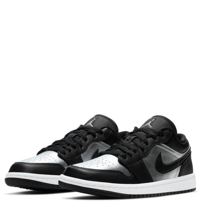 Air Jordan 1 Low SE Black/Metallic Silver-White