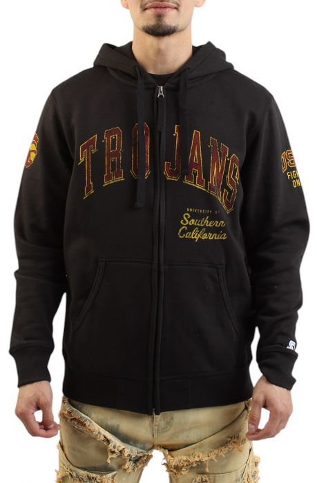 USC Zip Hood - Blk/Red/Y BLACK/RED/YELLOW