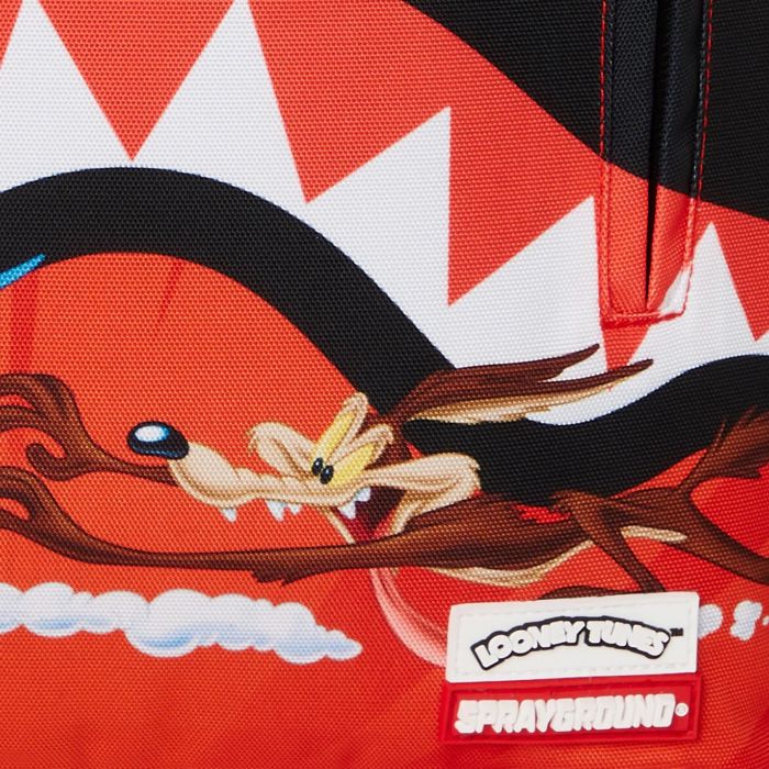 Looney Tunes Shark Run Backpack  Red