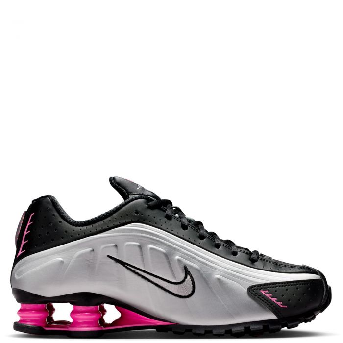 Shox R4 Black/Metallic Silver-Pinksicle