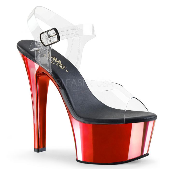 ASPIRE-608 Clr/Red Chrome