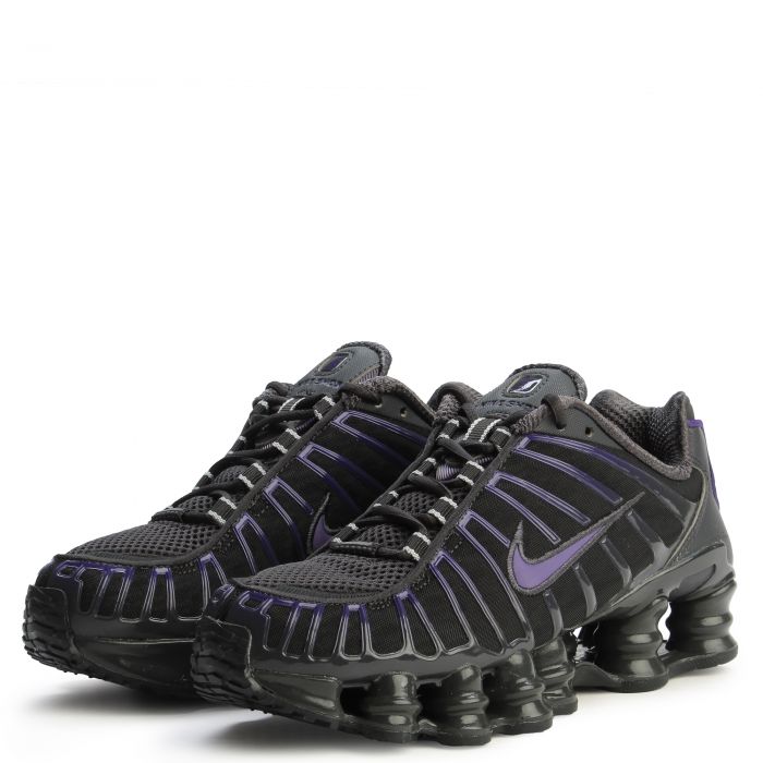 Grade-School Shox TL Dk Smoke Grey/Court Purple