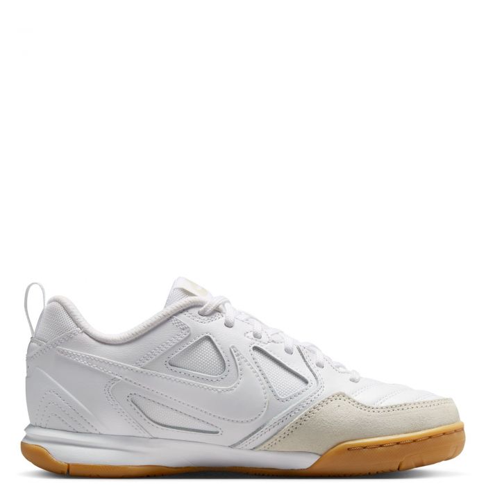 Grade-School Gato White/White-Gum Light Brown-White