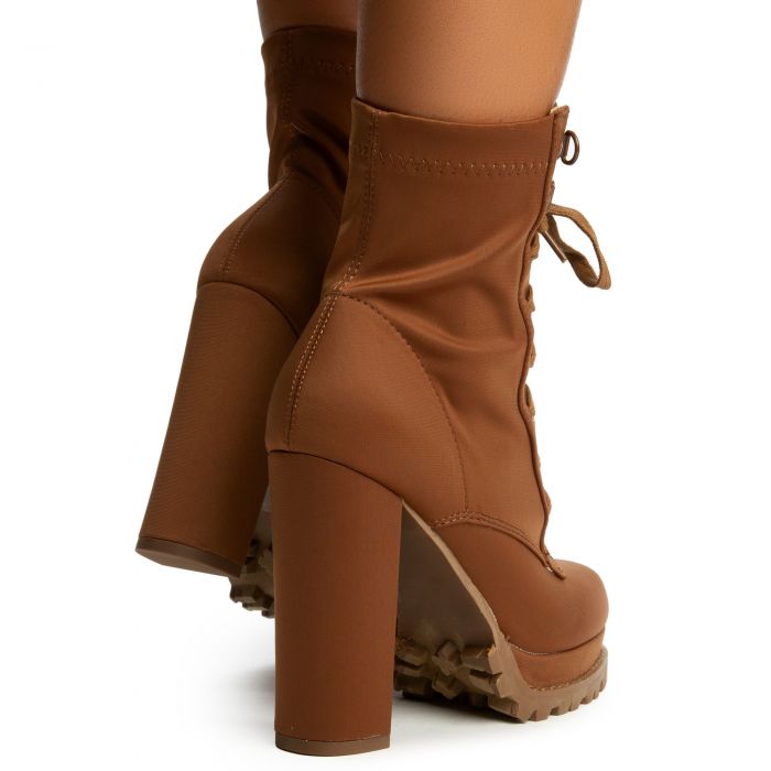 Montclair-31 Lace-Up Bootie Brown