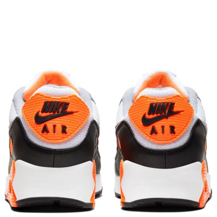 Air Max 90 White/Particle Grey-LT Smoke Grey-Black