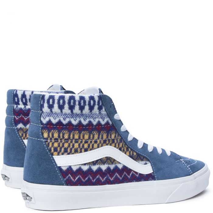 Fair Isle Sk8 HI Blue/Fair Isle