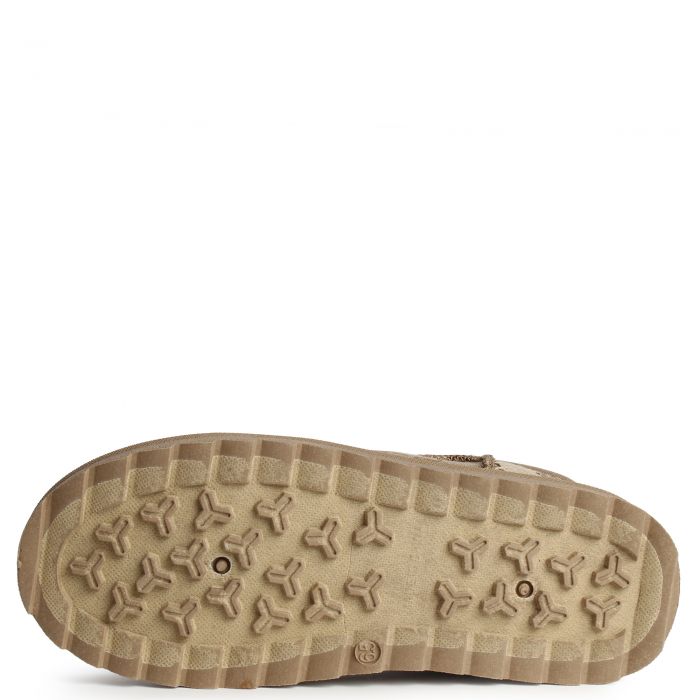  Melon-03 Ankle Bootie  Brown