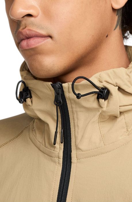 Tech Woven Jacket PARACHUTE BEIGE/PARACHUTE BEIGE/BLACK
