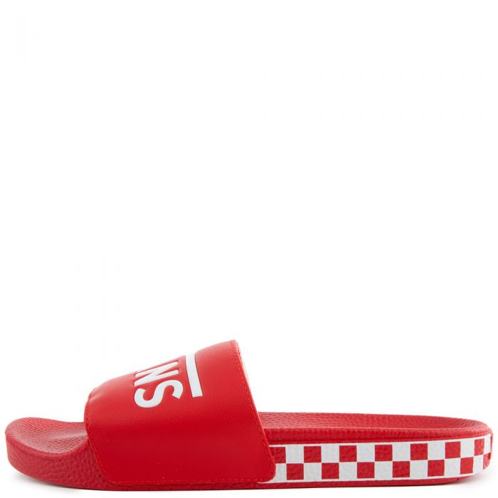 Slide-on Slides Racing Red/True White