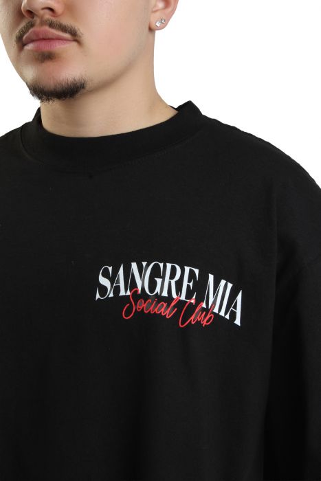 Social Club T-Shirt  Black