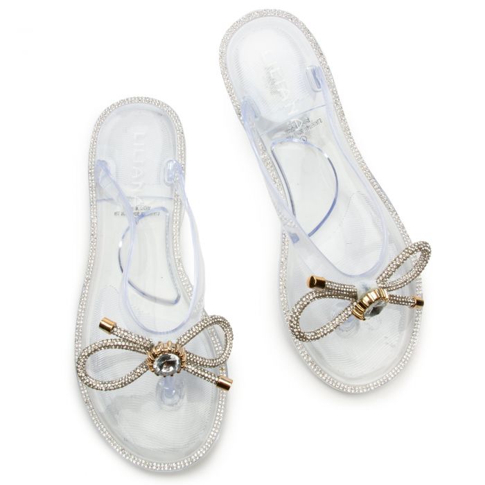 Jelli-92 Jelly Sandals Clear