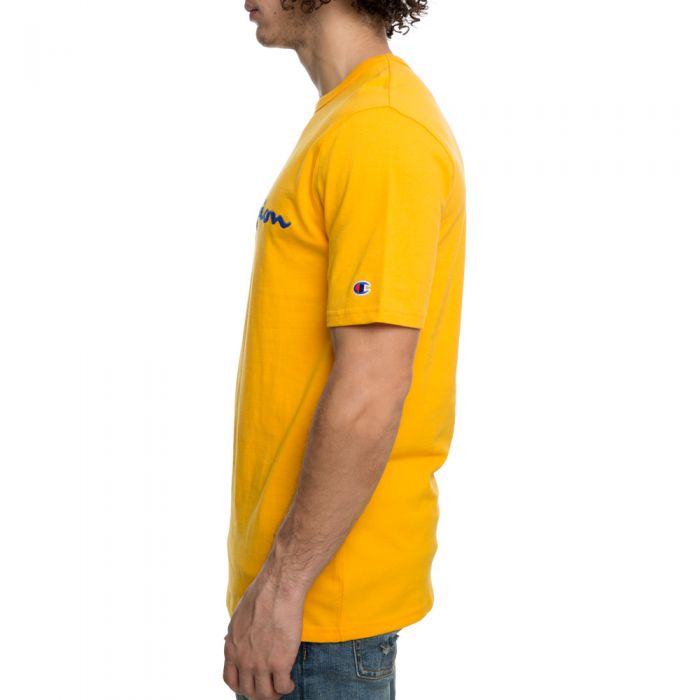 Heritage Script Embroidered T-Shirt  GOLD