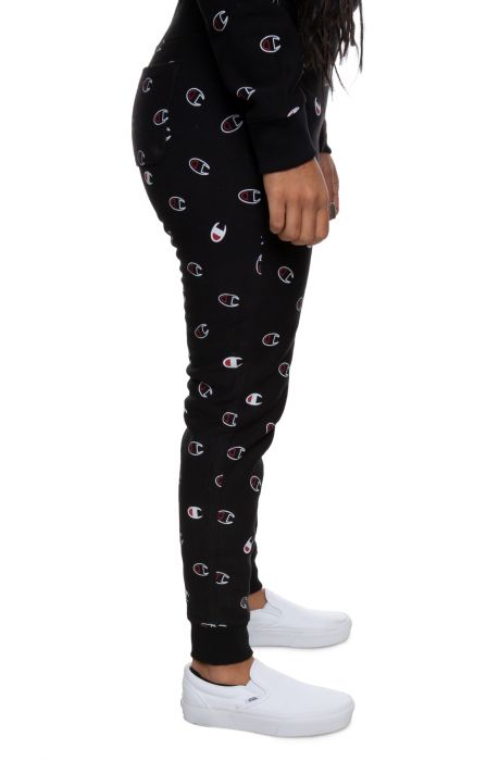 champion reverse weave all over print jogger pants