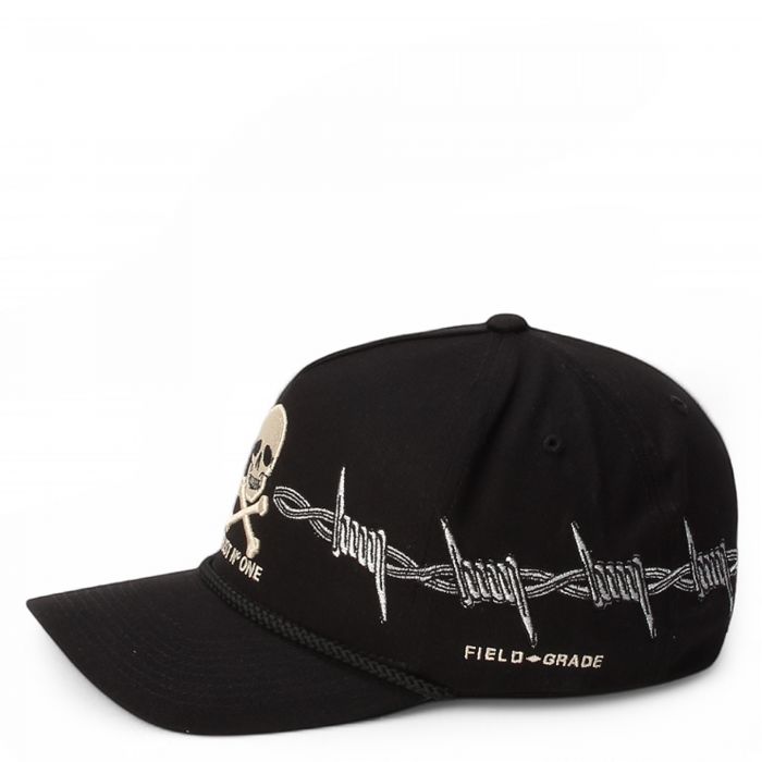 Trust No One Snapback  Black