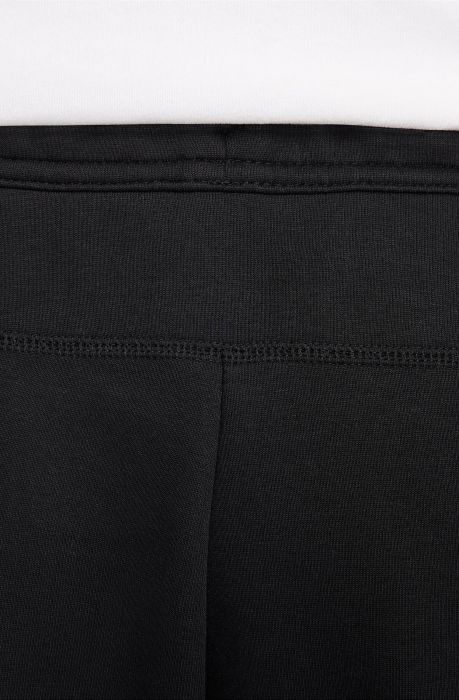 Fleece Open-Hem Pants black