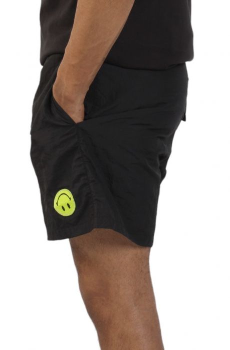 Smiley Grand Slam Shorts  Black