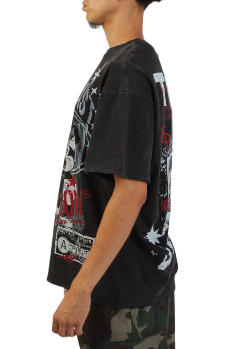 The End Graphic T-Shirt  Black