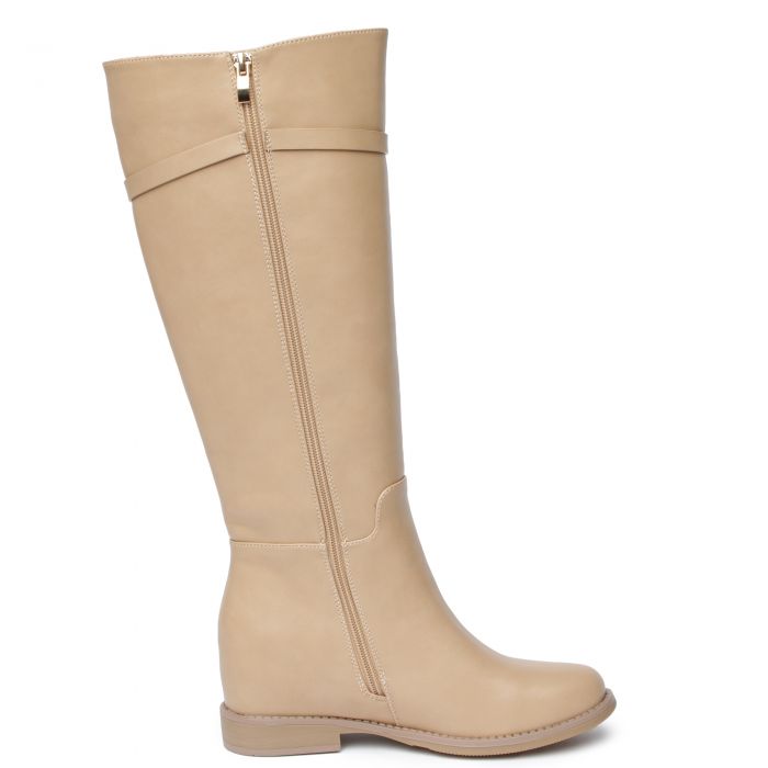 Mayan-1 Knee High Boot Beige