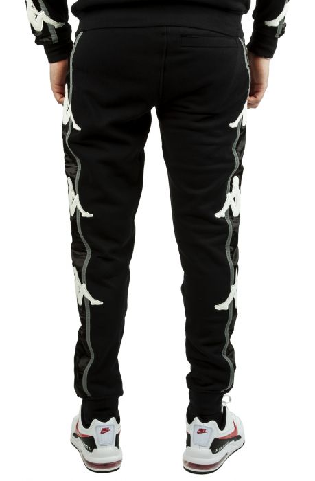 Authentic Clint Sweatpants Black-White3Mreflective-Black Smoke