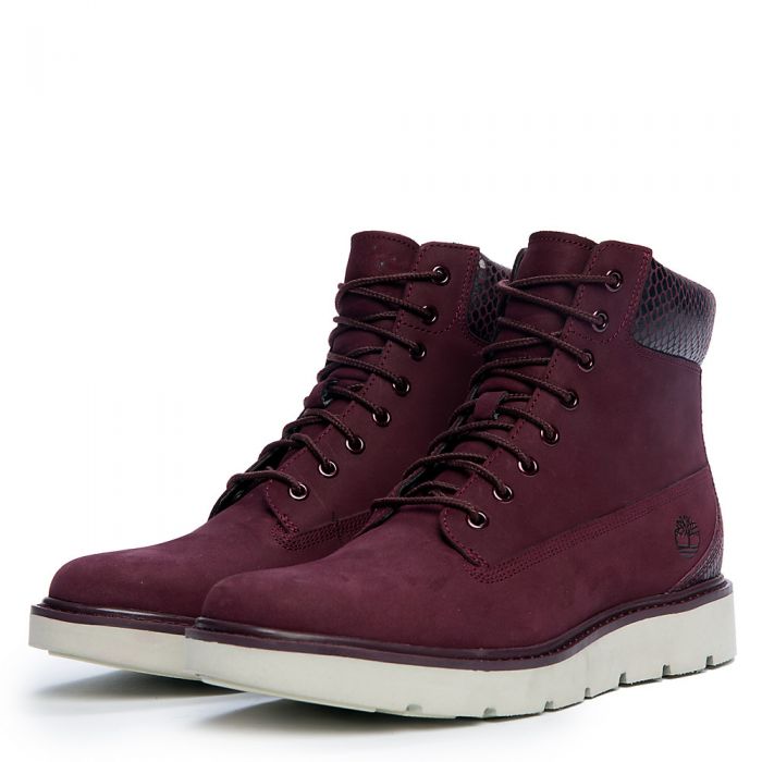 Women's Kenniston 6 In Boot DARK RED NUBUCK/VALVET COLLAR