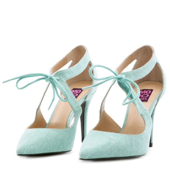 Madena Aqua High Heels Aqua