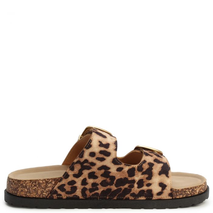 Ash-63 2 Buckle Sandal Brown