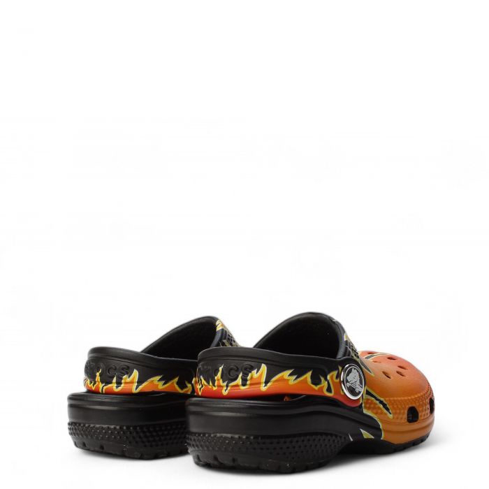 Toddler-Classic Flames Clog BLACK/MULTI