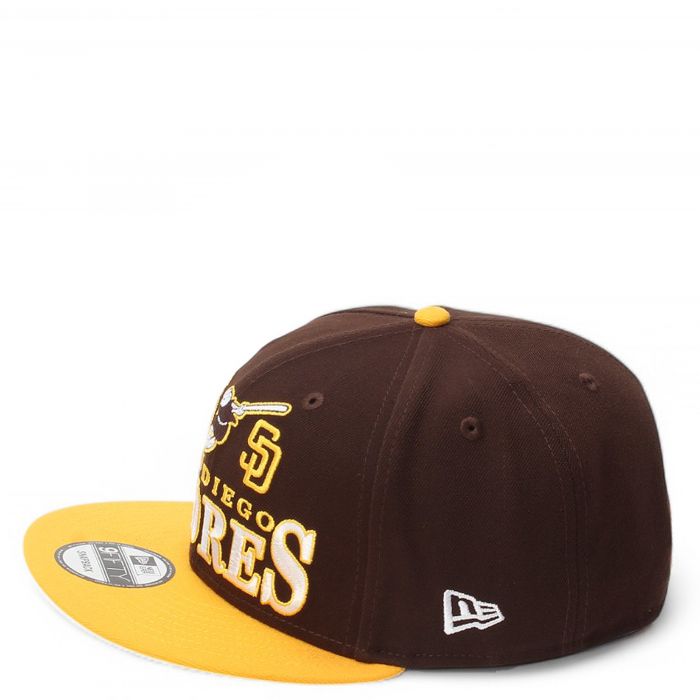 MLB San Diego Padres 950 Archive Snapback  Brown/Yellow