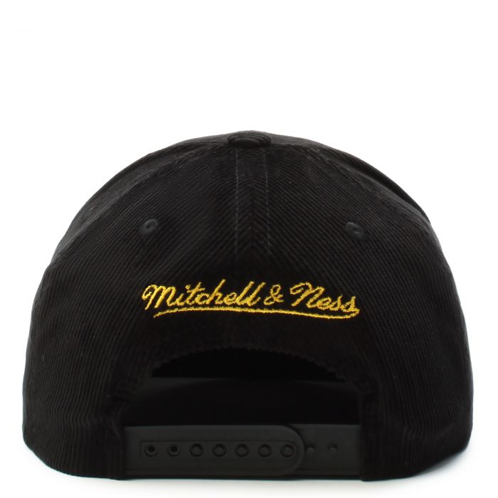 Chicago Bulls Corduroy Snapback  Black