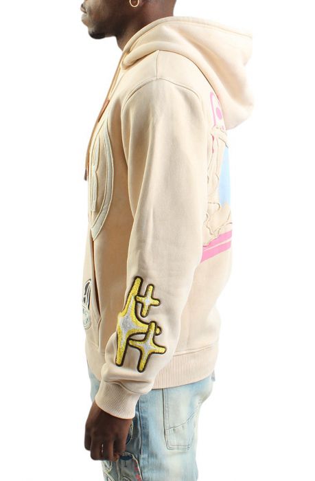 Smoke Racers Hoodie Clay