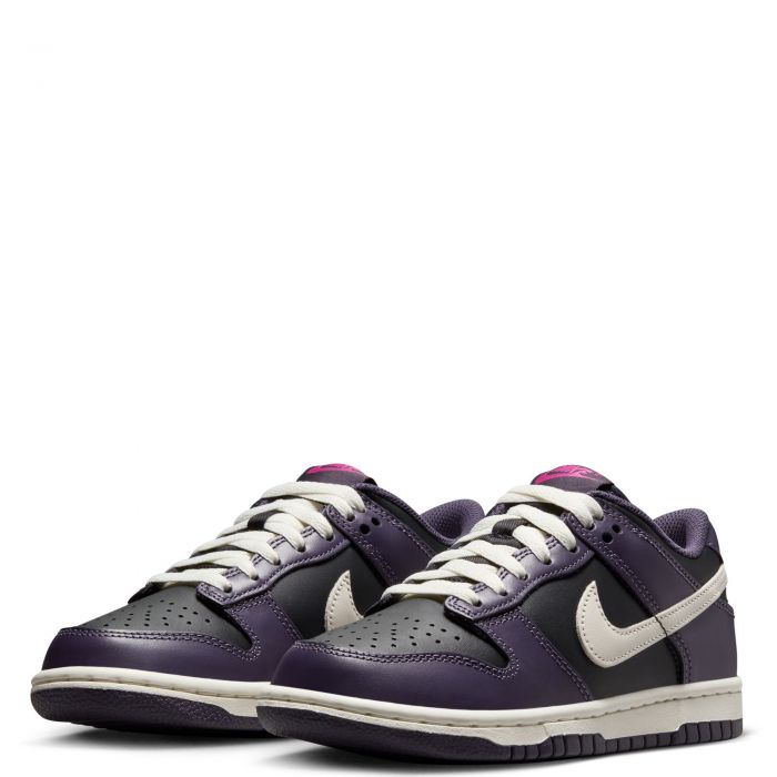 Grade School Dunk Low Black/Pale Ivory-Dark Raisin-Sail
