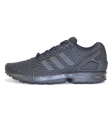 Zx flux black clearance mens