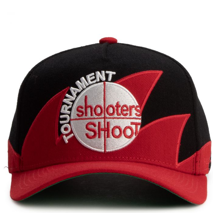 Shooters Shoot Wool Trucker Hat  Black/Red