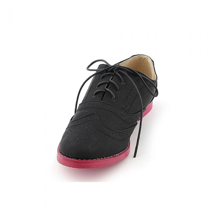 Jennifer-01 Black/Fuchsia
