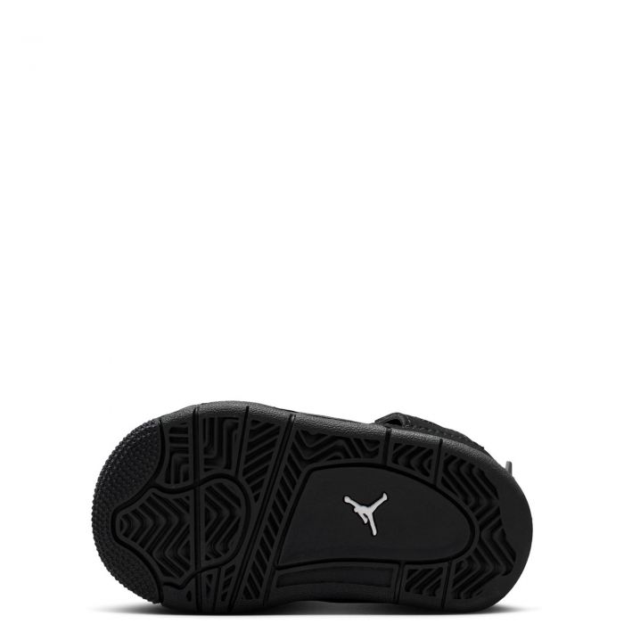 Toddler Jordan 4 Retro Black Cat  Black