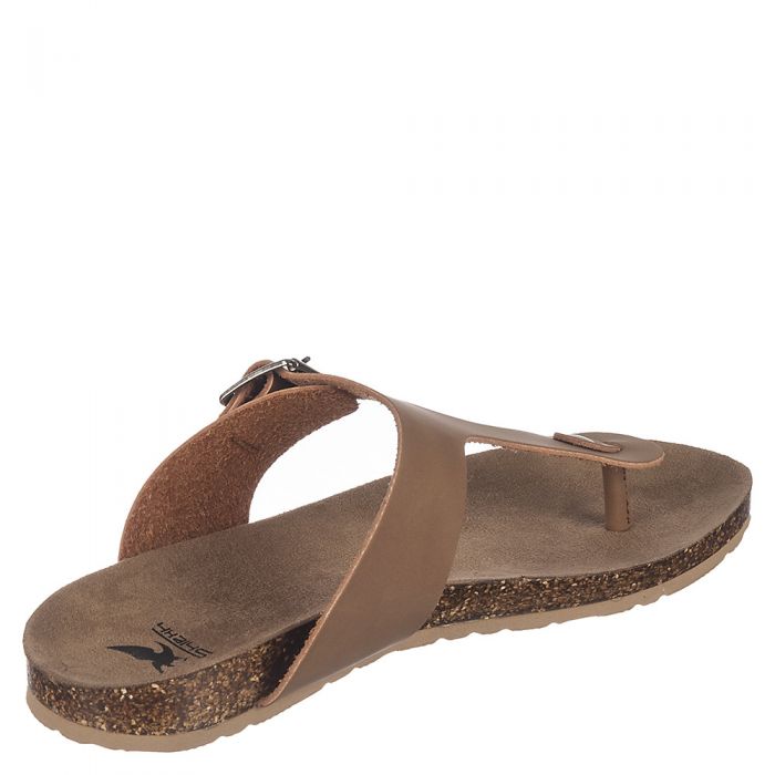Women's Meet-S Thong Sandal Tan