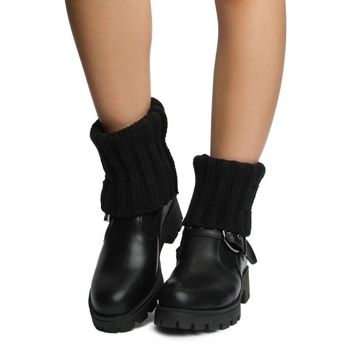 Women's Tread-18s Ankle Boots BLACK
