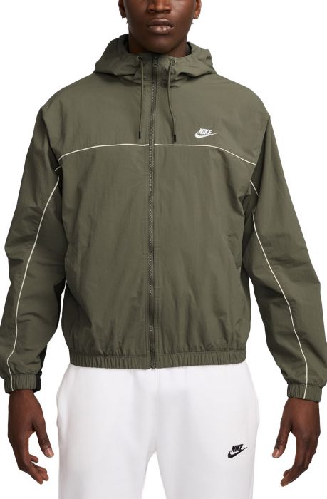  Club  Hooded Jacket Medium Olive/Sequoia/Lt Khaki/White