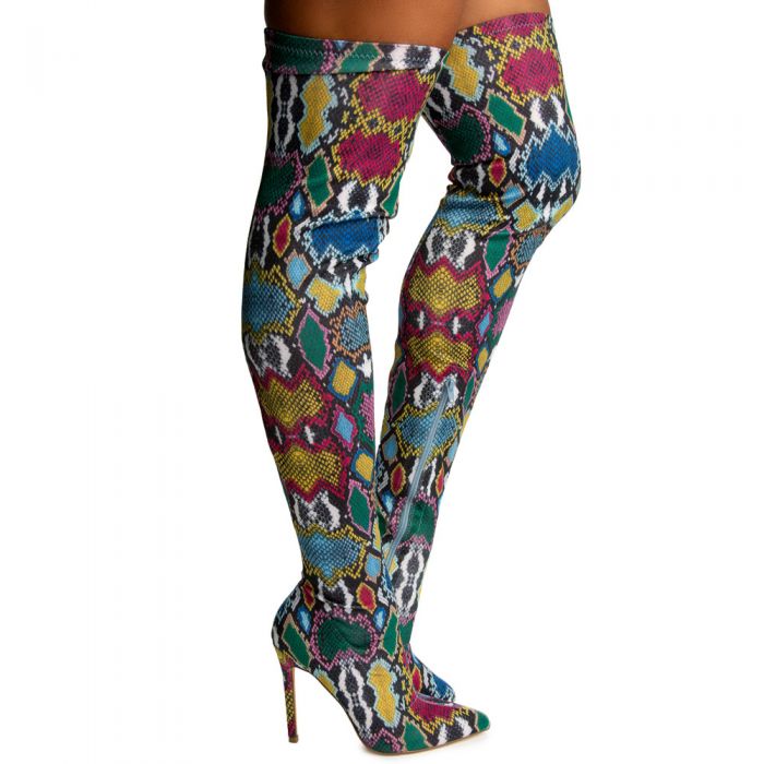 Gisele-7B Thigh High Heel Boot