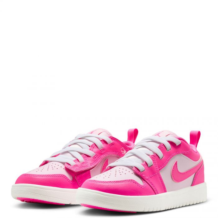 Pre-School Jordan 1 Low Alt Pink Foam/Hyper Pink-Summit White