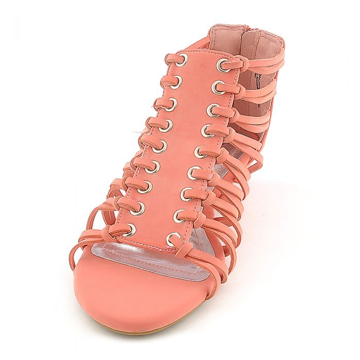 Dalinda-34 Strappy Sandal Coral