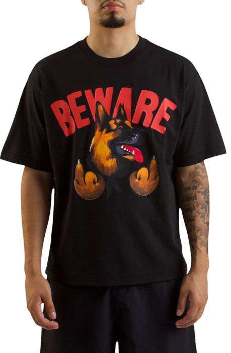 Beware These T-Shirt Pirate Black