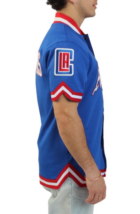 Los Angeles Clippers Warm-Up Jersey  Royal Blue