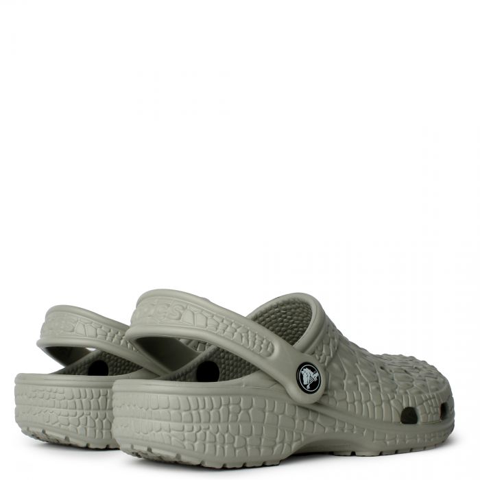 Classic Crocskin Clog Grey