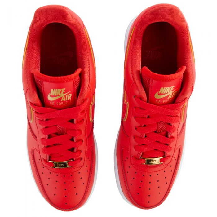 air force 1 07 white gym red metallic gold