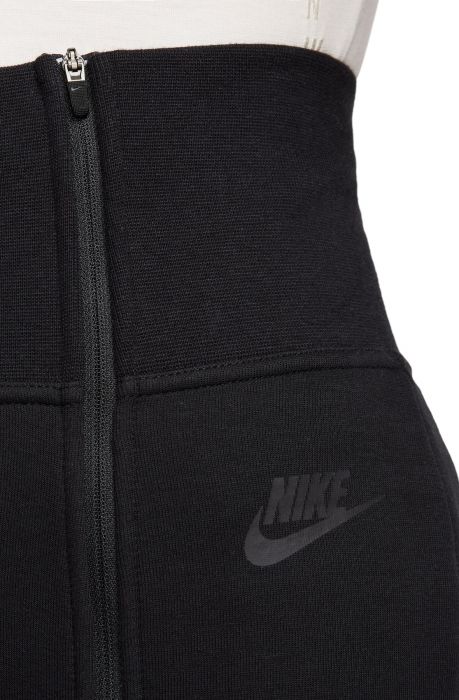 NIKE High-Waisted Slim Zip Pants FN7129 010 - Shiekh