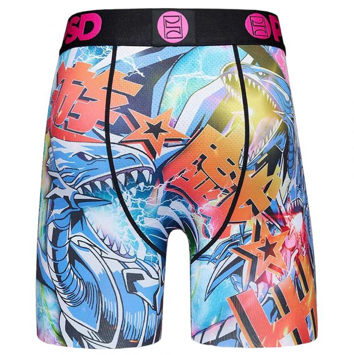 Yu-Gi-Oh - Blue Eyes Dragon Boxer Briefs Multi