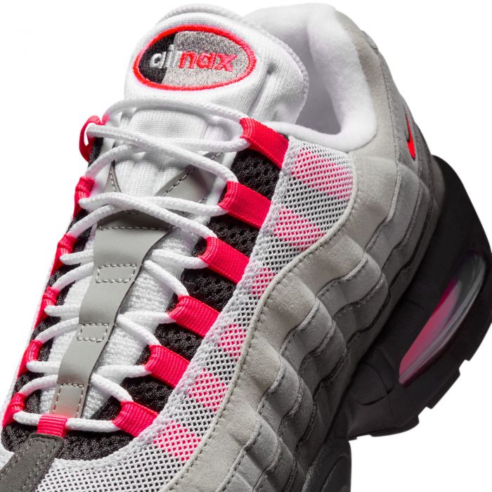 Air Max 95 Big Bubble Black/Solar Red-Medium Ash-Dk Pewter