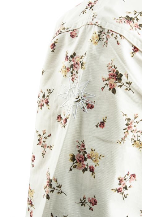 Floral Field Jacket Ivory