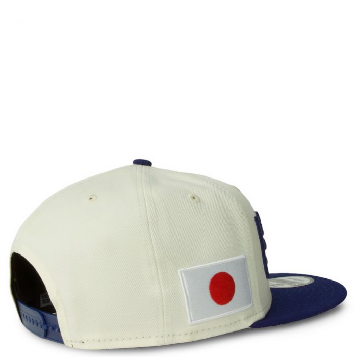 Los Angeles Dodgers Japanese Writing 9FIFTY Hat Blue